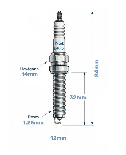 BUJIA PLZKAR6A-11 (D/PLATINO) TORCH