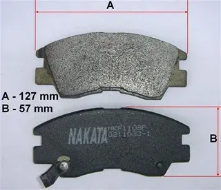 PASTILLAS DEL MITSUBISHI L200 92 BREMSI