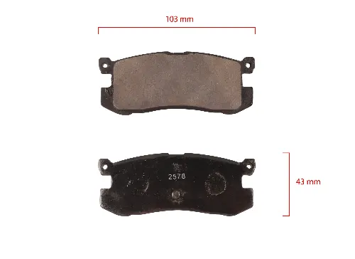 PASTILLAS TRA MAZDA 626 92