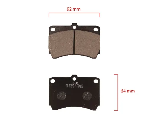 PASTILLAS DEL KIA AVELLA-MAZDA 323 BREMSI