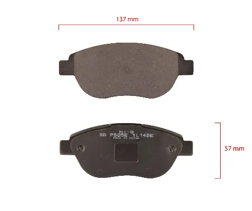 PASTILLAS DEL CITROEN-GEELY-PEUGEOT (GIR) BREMSI