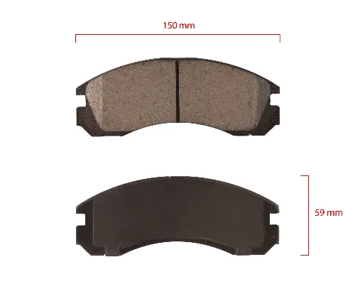 PASTILLAS DEL MITSUBISHI MONTERO 92 BREMSI