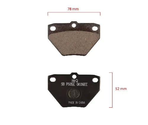 PASTILLAS TRA TOYOTA COROLLA 2003-2007 D BREMSI