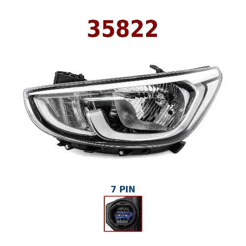 SEMIOPTICA IZQ HYUNDAI ACCENT 14 DEPO
