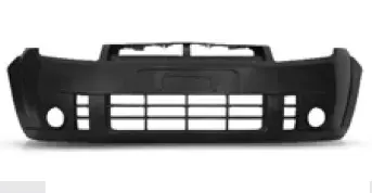 PARAGOLPE DEL FORD FIESTA 08 (C/CAM) (NEGRO LISO)