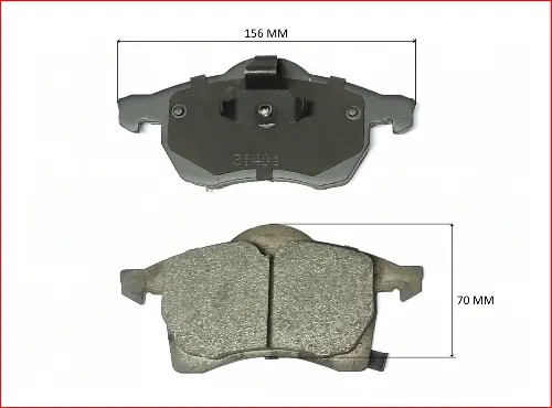 PASTILLAS DEL GM MERIVA-ASTRA (ATE) (B) 15″ BREMSI