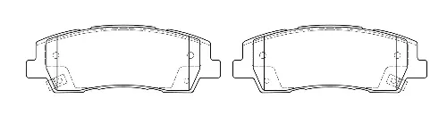 PASTILLAS TRA HYUNDAI H1 STARIA
