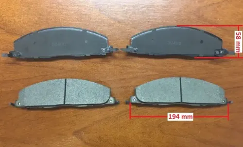 PASTILLAS TRA DODGE RAM 10 BREMSI