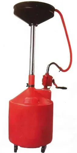 TANQUE PARA DRENAR ACEITE 75 LITROS CON BOMBA