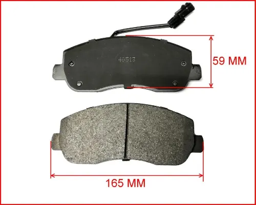 PASTILLAS DEL RENAULT MASTER III 2.3 DCI 13 BREMSI