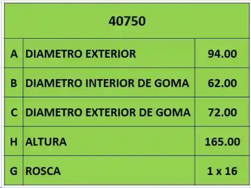 FILTRO ACEITE «1 x 16 DODGE (PH3976A) (HK)
