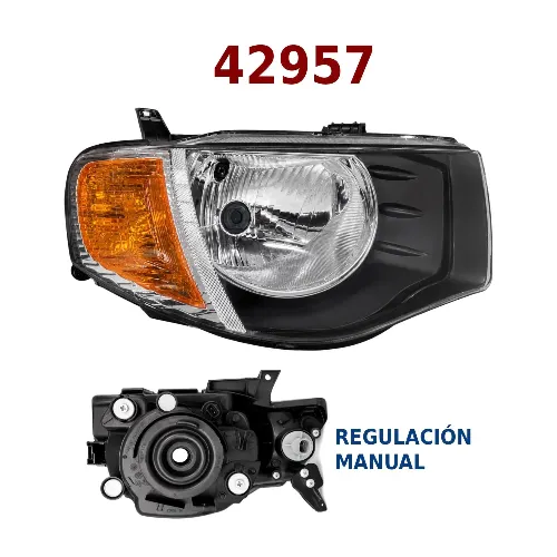 SEMIOPTICA DER MITSUBISHI L200 4WD 06 (MAN) DEPO