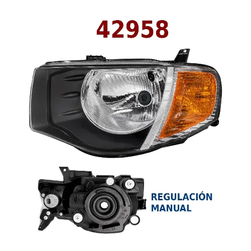 SEMIOPTICA IZQ MITSUBISHI L200 4WD 06 (MAN) DEPO