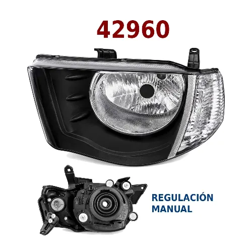 SEMIOPTICA IZQ MITSUBISHI L200 09 (MAN) DEPO