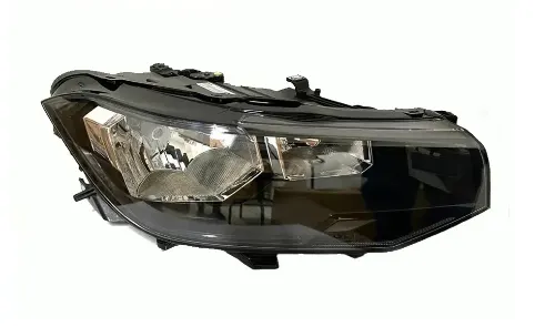 SEMIOPTICA DER VW POLO 18 DEPO MOLDURA NEGRA