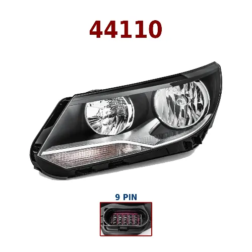 SEMIOPTICA IZQ VW TIGUAN 12 (ELEC S/MOTOR) DEPO