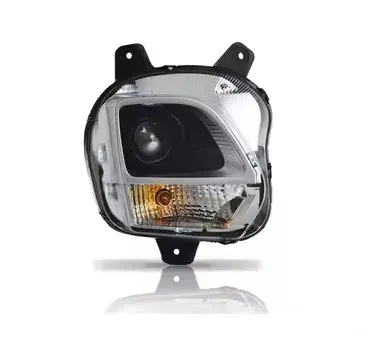 FAROL DEL IZQ CHERY TIGGO 2 PRO MARCO CROMADO LED