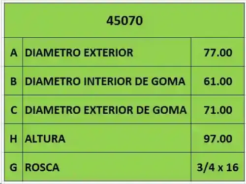 FILTRO ACEITE »  3/4 x 16 VW-BYD (PH10757)