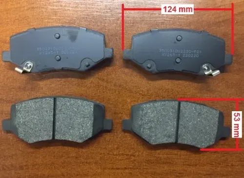 PASTILLAS DEL JAC S2-S3- GM GROOVE