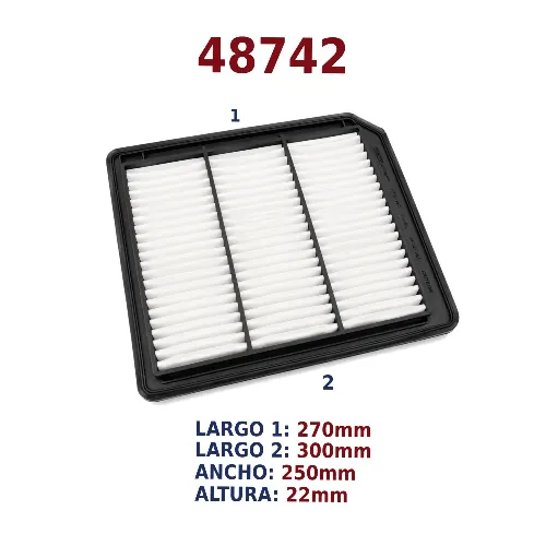 FILTRO AIRE SUZUKI VITARA -FRONX HIBRIDA 1.5