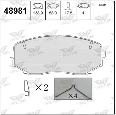 PASTILLAS DEL MITSUBISHI L200 20 BREMSI