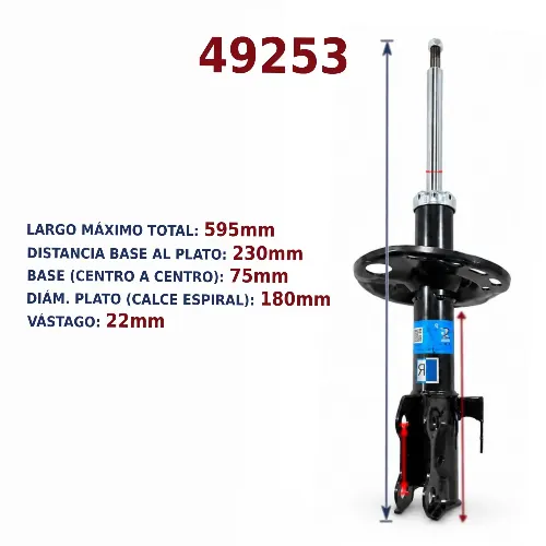 AMORTIGUADOR DEL IZQ BYD E5