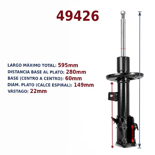 AMORTIGUADOR DEL DER BYD S1