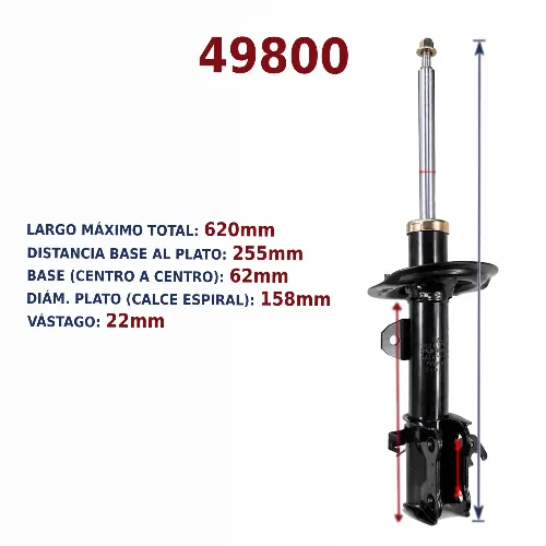 AMORTIGUADOR DEL DER BYD D1