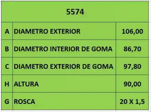 FILTRO ACEITE 20 x 1.5 KIA-MAZDA (P3828) (BYPASS)