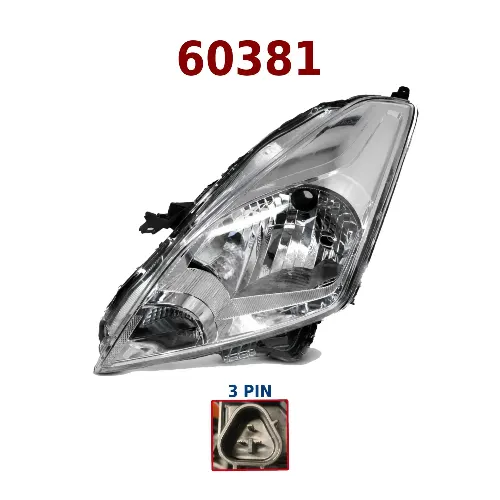 SEMIOPTICA IZQ SUZUKI BALENO 16 (S/LUPA) ORIGINAL