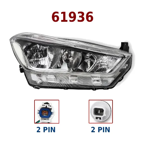 SEMIOPTICA DER NISSAN KICKS 17 DEPO (LED)