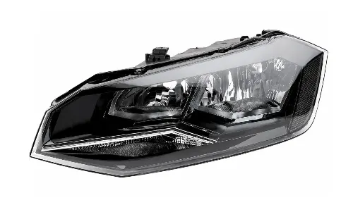 SEMIOPTICA IZQ VW POLO 18 DEPO MOLDURA CROMADA