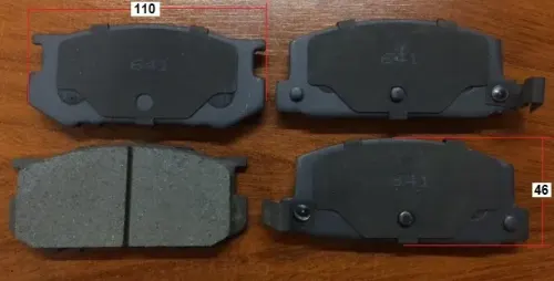 PASTILLAS DEL TOYOTA-SUBARU BREMSI