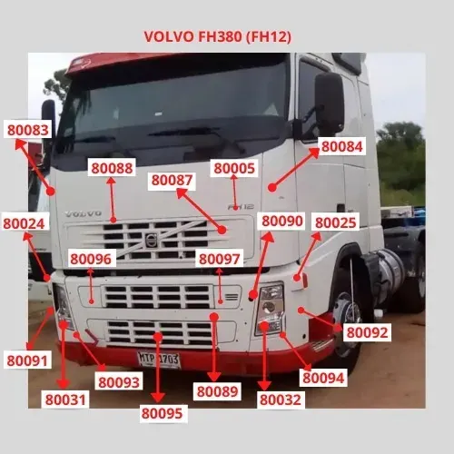 BORDE SEMIOPTICA IZQ VOLVO FH 380 (FH12)