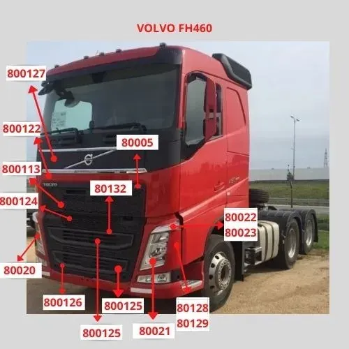 CARETA SUP VOLVO FH460 CON EMBLEMA