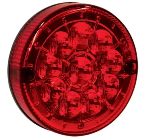 FAROL TRA UNIVERSAL ROJO 24 VOLTS