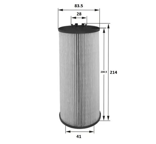 FILTRO ACEITE (CARTUCHO) MOTOR MAN