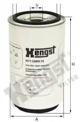 FILTRO COMBUSTIBLE SEPARADOR MB (H7118WK10)