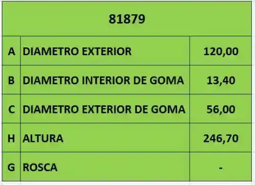 FILTRO ACEITE (CARTUCHO) MB (LF3327)
