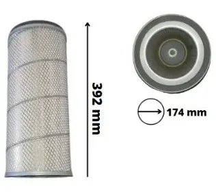 FILTRO AIRE PRIMARIO FORD-VW-MB (AF25075)
