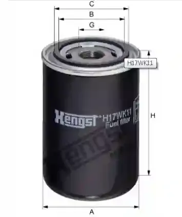 FILTRO COMBUSTIBLE SCANIA (FF5626)