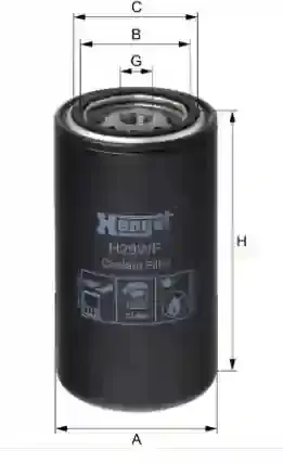 FILTRO REFRIGERANTE AGUA FORD-SCANIA (WF2075)