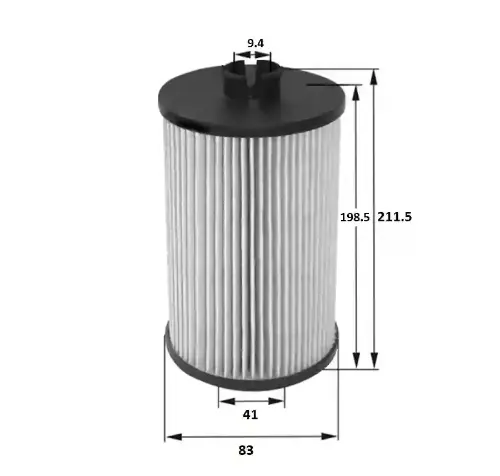 FILTRO ACEITE (CARTUCHO) MB (LF3914)