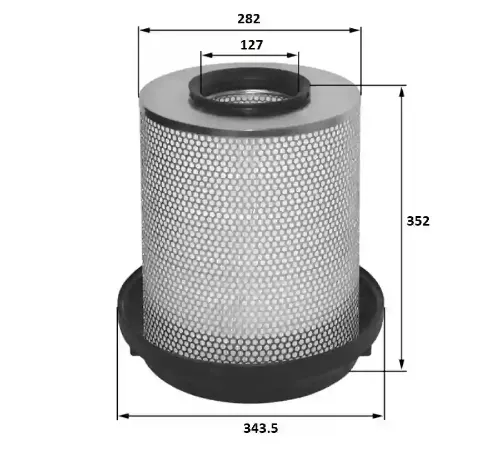 FILTRO AIRE (CARTUCHO) MB (AF25653)
