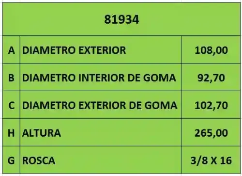 FILTRO ACEITE «1.3/8 x 16 VOLVO (LF3654)