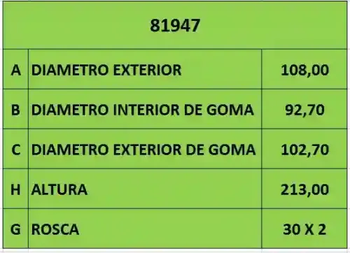 FILTRO ACEITE 30 x 2 IVECO (LF3482)