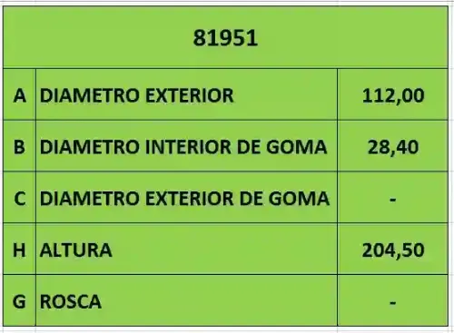 FILTRO ACEITE (CARTUCHO) IVECO (LF17557)