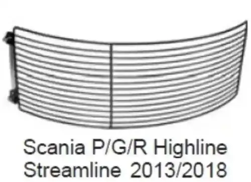 PROTECTOR SEMIOPTICA SCANIA 2013-2018 (KIT DE 2)