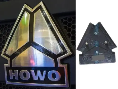 EMBLEMA CARETA HOWO T5G (LOGO)