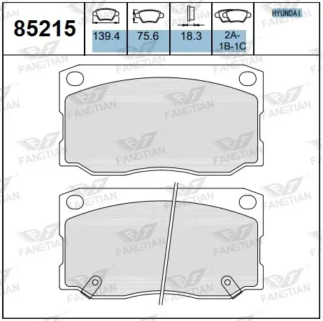 PASTILLAS DEL HYUNDAI HD65 2019